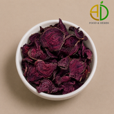 Dehydrated beetroot slices