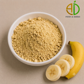 Dehydrated banana powder