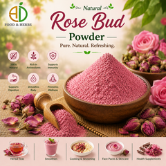 Rose bud powder