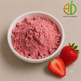 Dehydrated strawberry powder