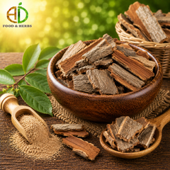 Dried arjuna bark for natural Ayurvedic wellness