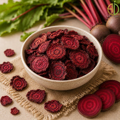 Dehydrated beetroot slices