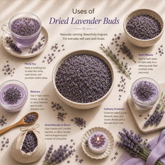 Dried lavender buds
