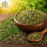 Dried moringa leaves