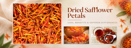 Uses and Benefits of Dried Safflower Petals: Saffron Substitute, Natural Dye & More