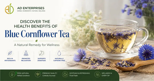 benefits of blue cornflower tea
