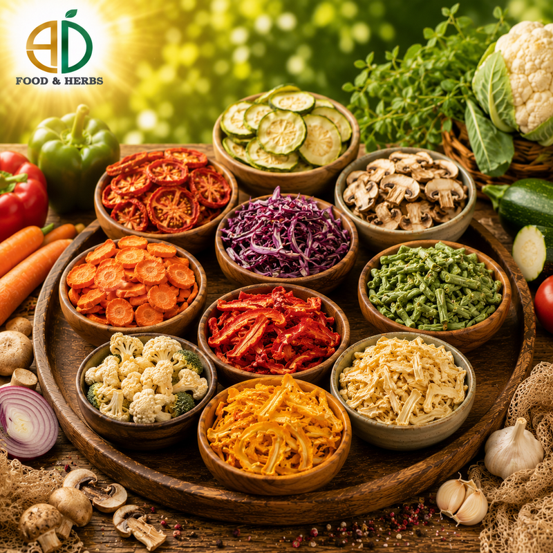 Dehydrated Vegetables