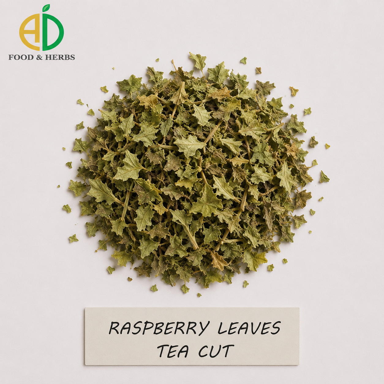 Raspberry leaves Tea Cuts
