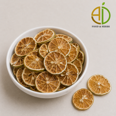 Dehydrated sweet lime slices