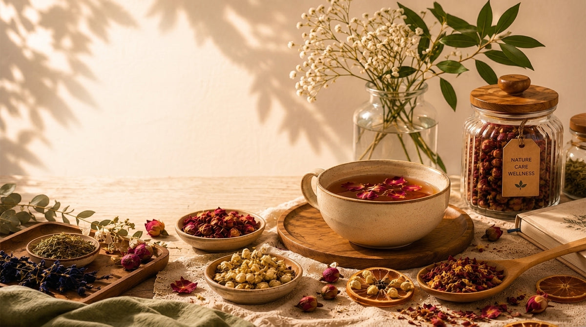 Wellness Begins At Home - A D Food & Herbs hero banner