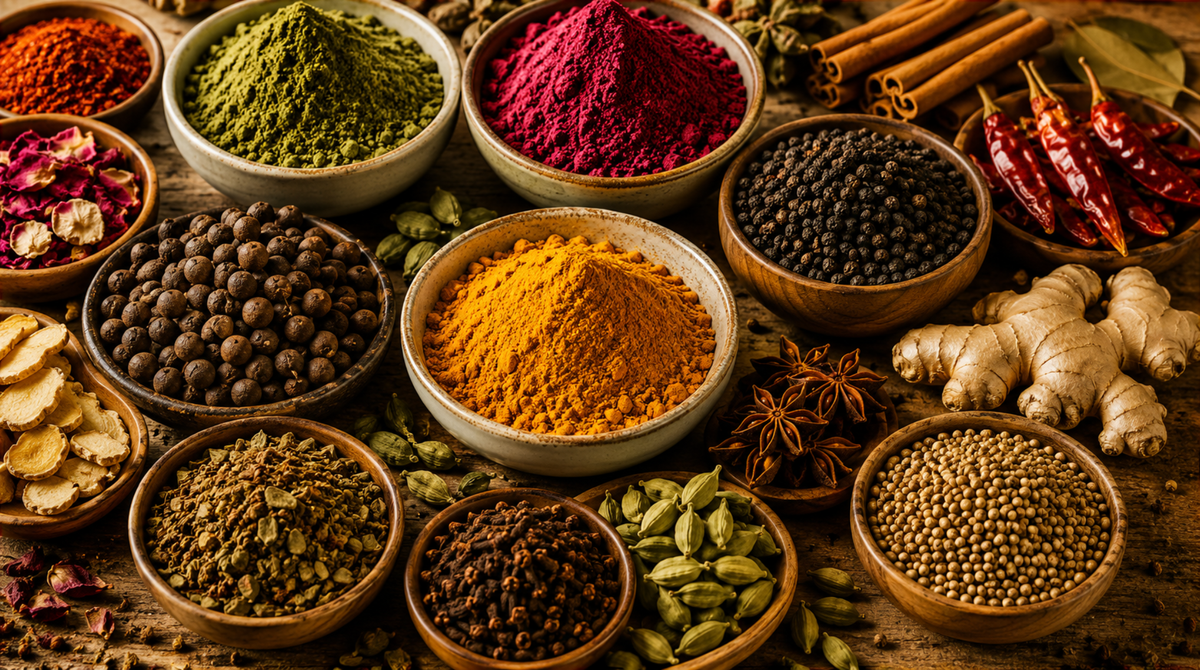 Powders, Spices, Dry Ingredients & Tea Cuts
