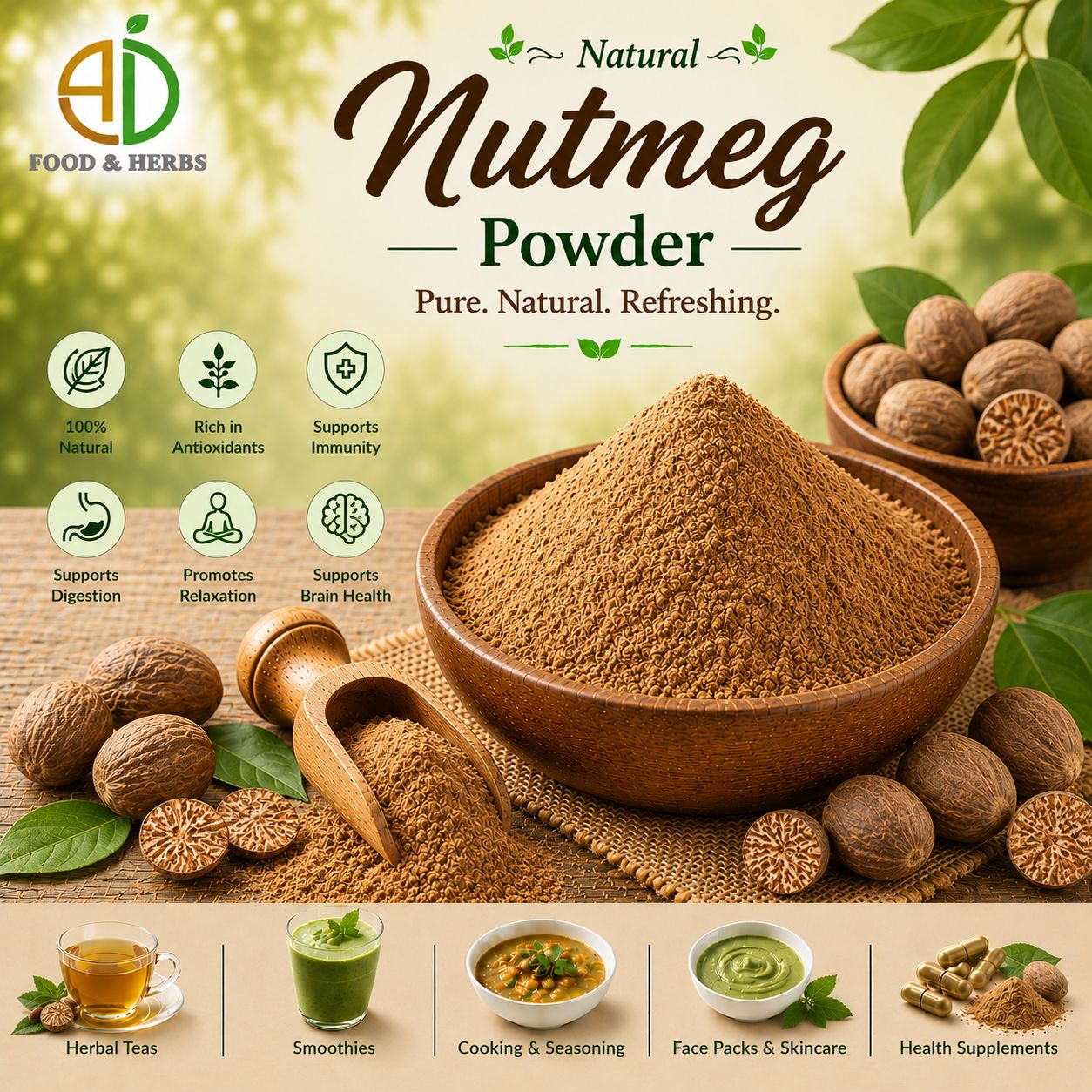 Nutmeg Powder