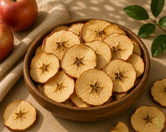Dehydrated apple slices