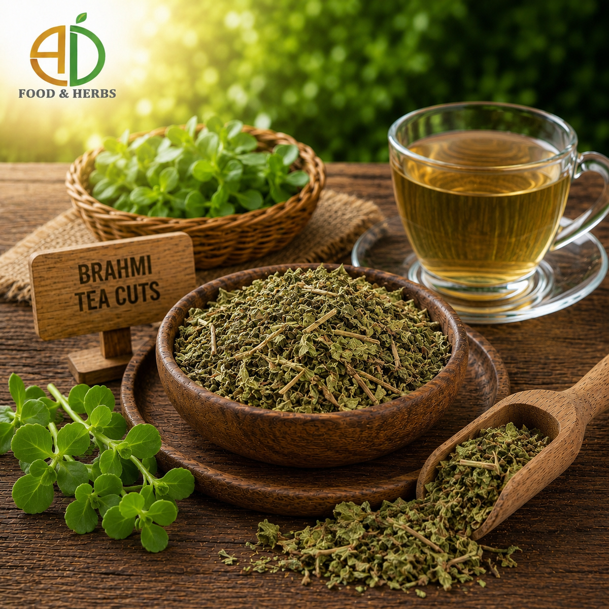 Brahmi tea cuts