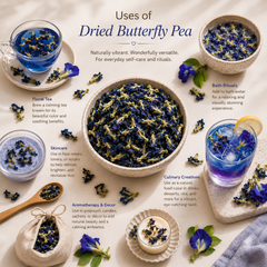 Dried Butterfly pea flower