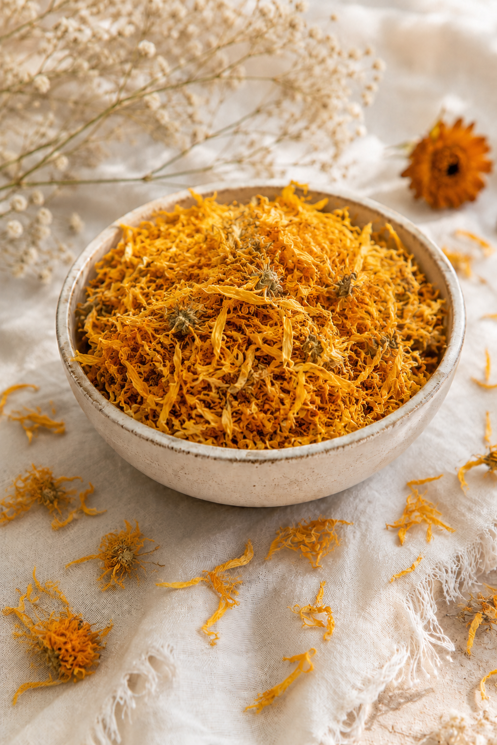 Dried Calendula petals
