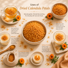 Dried Calendula petals
