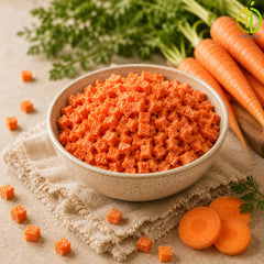 Dehydrated Carrot Cubes