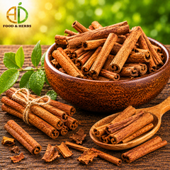 Dried cinnamon sticks