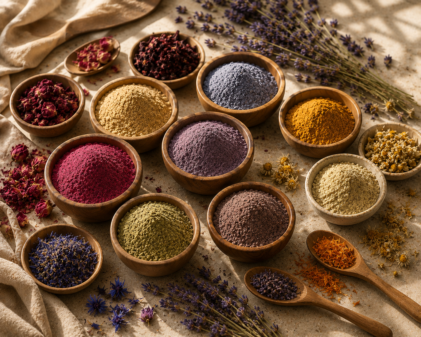 Dried Chamomile powder