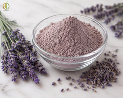 Dried lavender powder