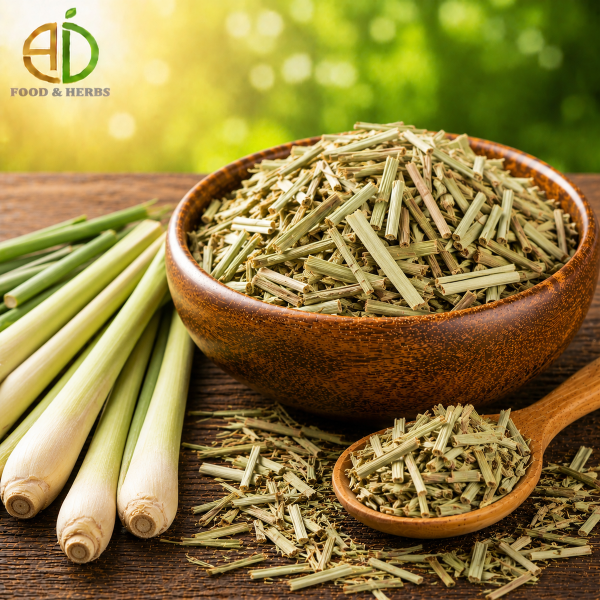 Dried lemon grass