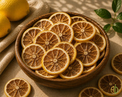 Dehydrated lemon slices