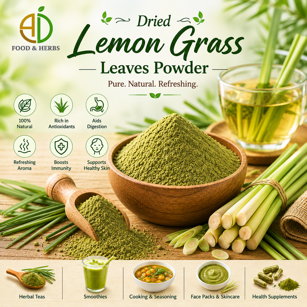 Lemon grass Powder