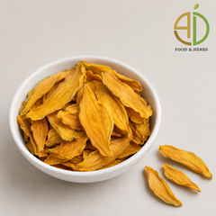 Dehydrated mango slices