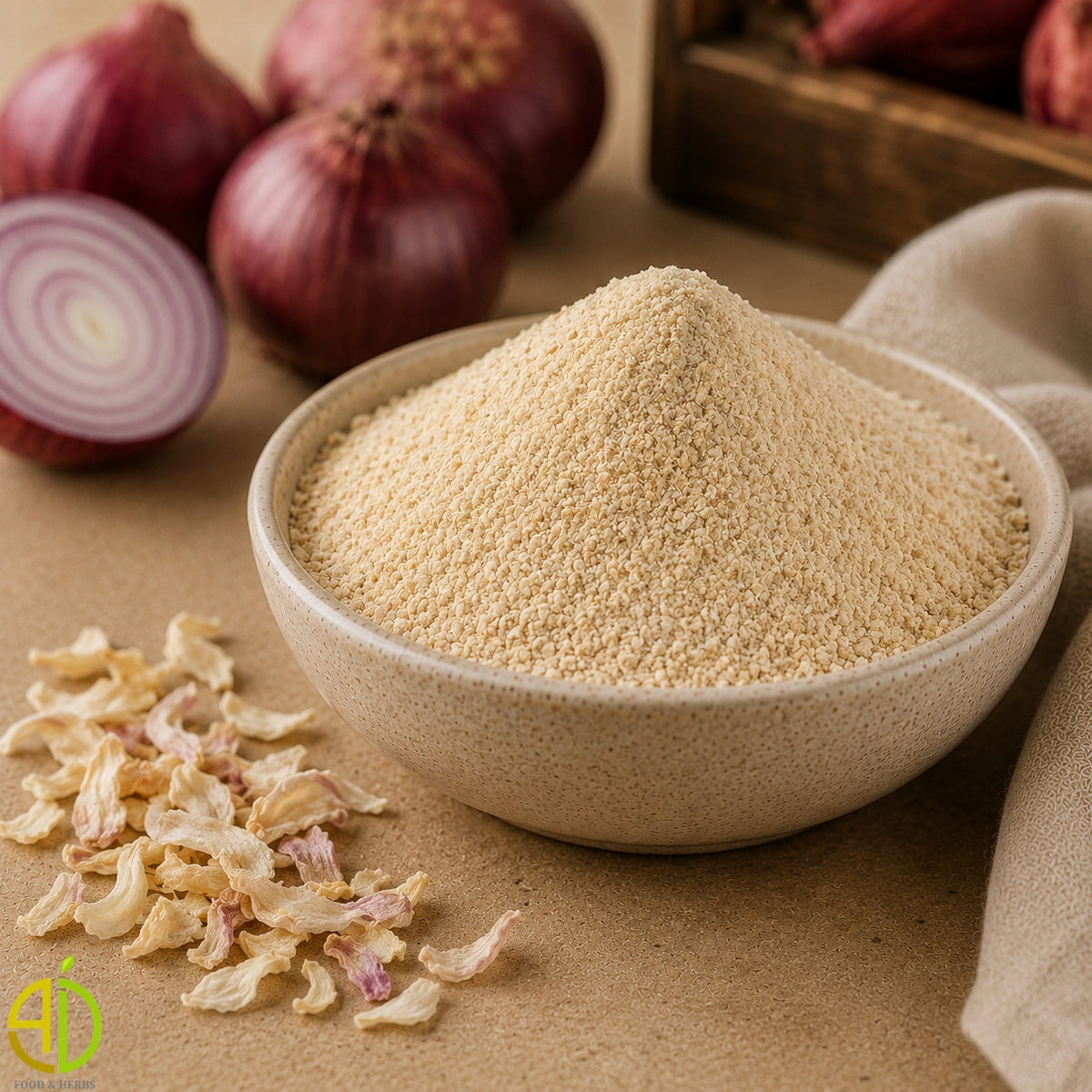 Dehydrated onion Powder