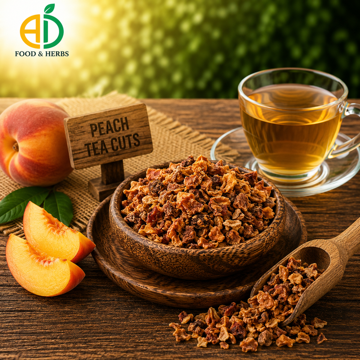 Peach Tea Cuts