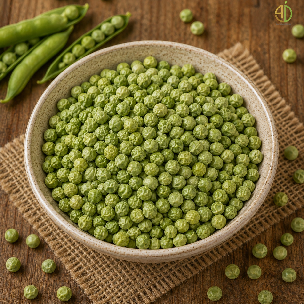 Dehydrated Peas