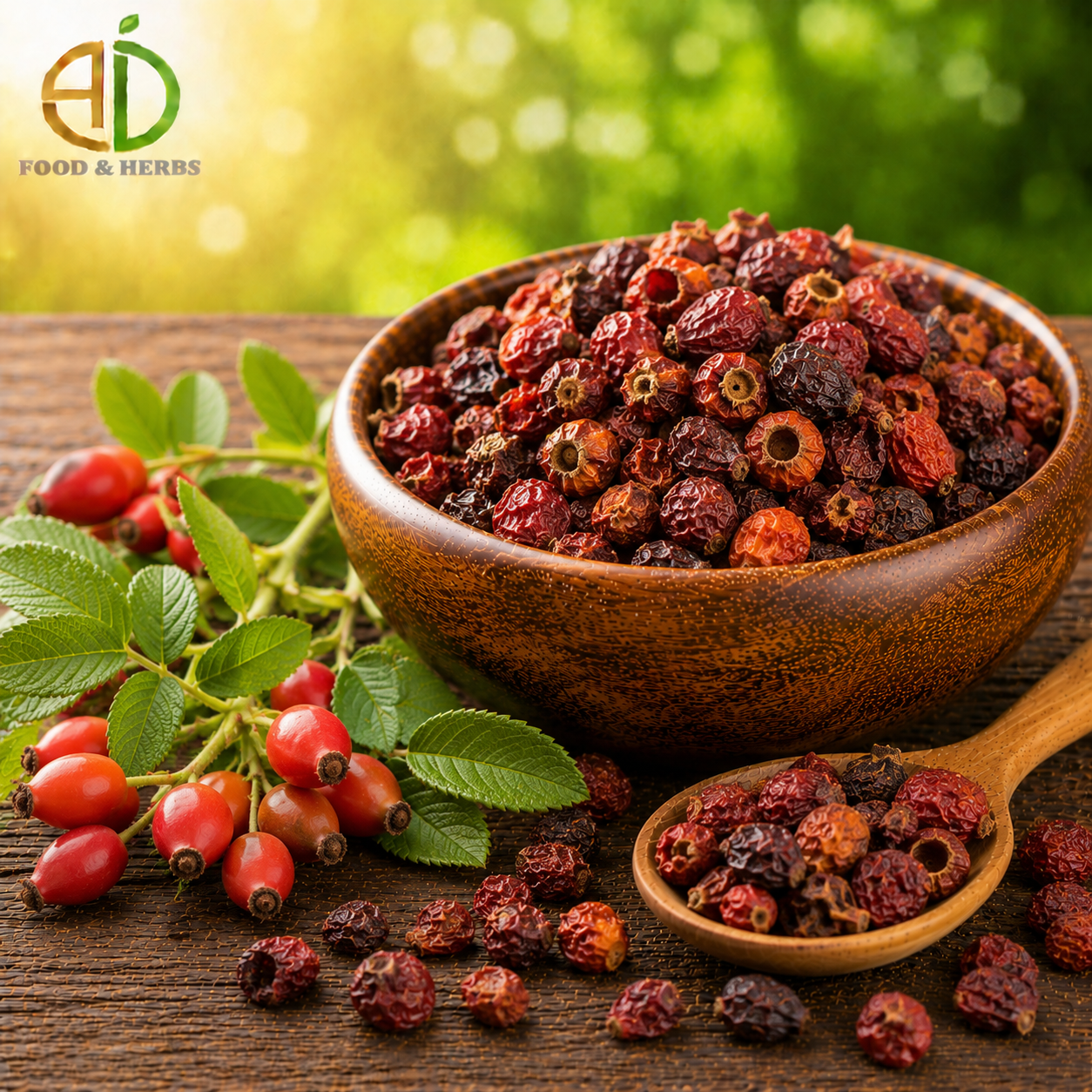 Dried rose hip