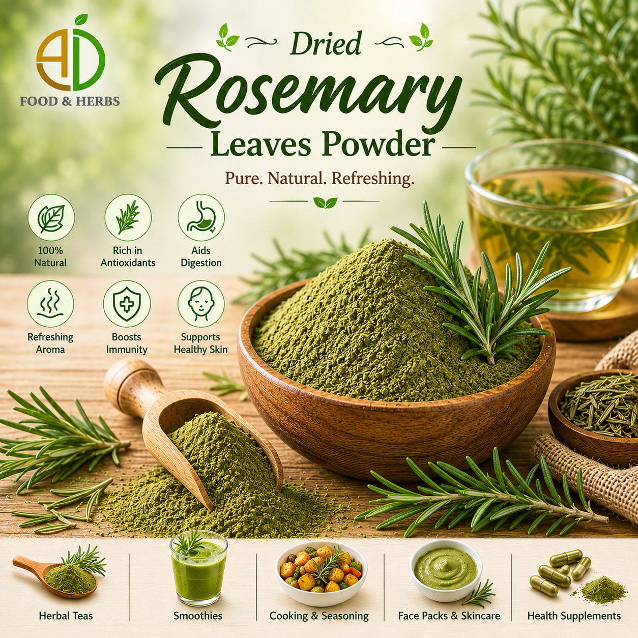 Rosemary Leaves Powder