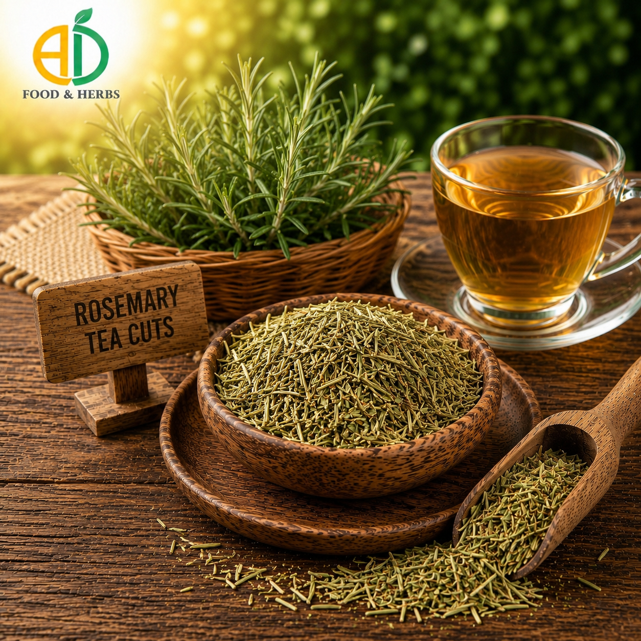 Rosemary tea cuts