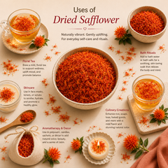 Dried Safflower petals