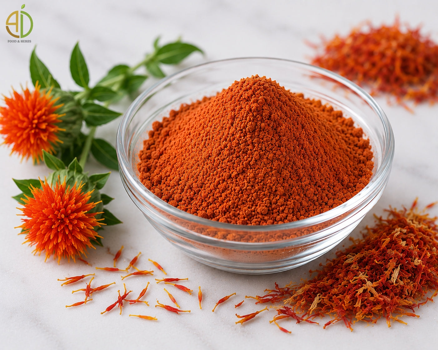 Dried Safflower powder
