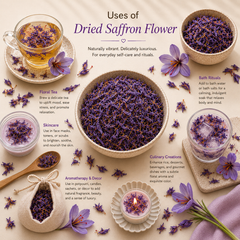 Dried Saffron petals