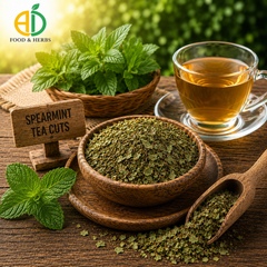 Spearmint tea cuts