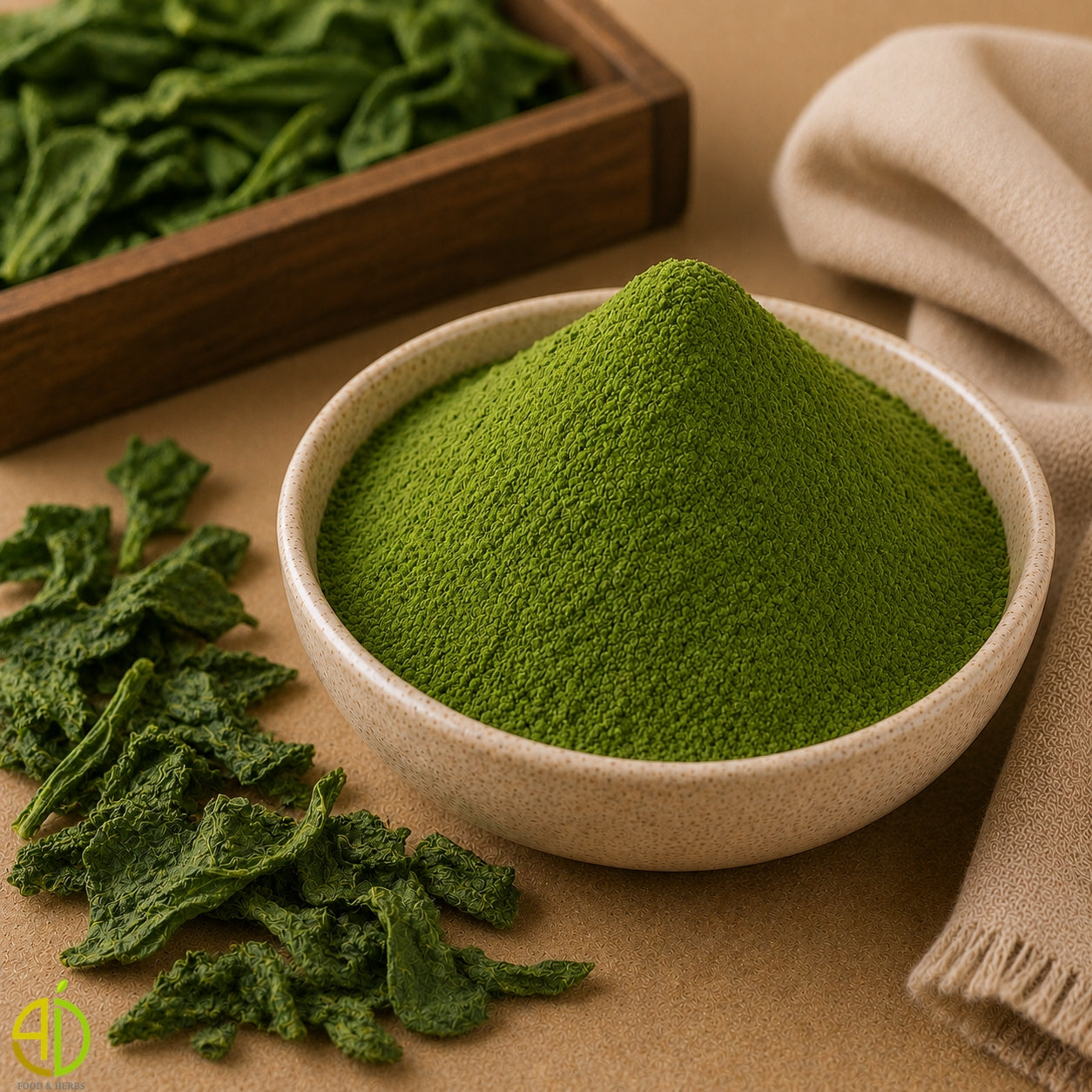 Dehydrated Spinach powder
