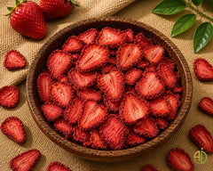 Dehydrated strawberry slices