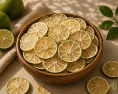 Dehydrated sweet lime slices