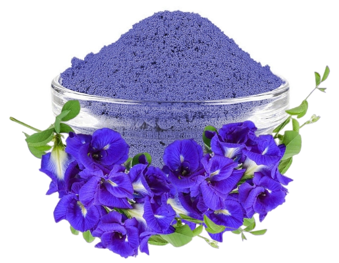 Blue Pea Flowers Powder